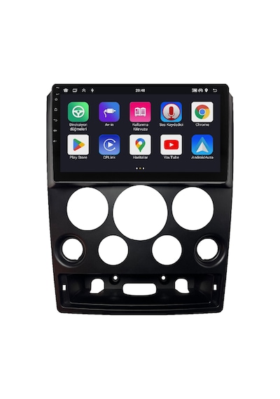 Ford Tourneo Connect Android Multimedya Sistemi 2003-2007 4gb Ram, 64gb Hafıza, Bluetooth, Carplay & Android Auto Kamera  9"