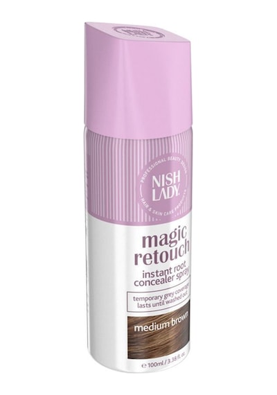 Nish Lady Hair Magic Retouch Beyaz Saçlar İçin Kapatıcı Saç Spreyi 100 ML