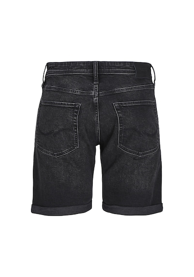 Jack & Jones Erkek Rick 360 Denim Şort - 12269612 Black Denim