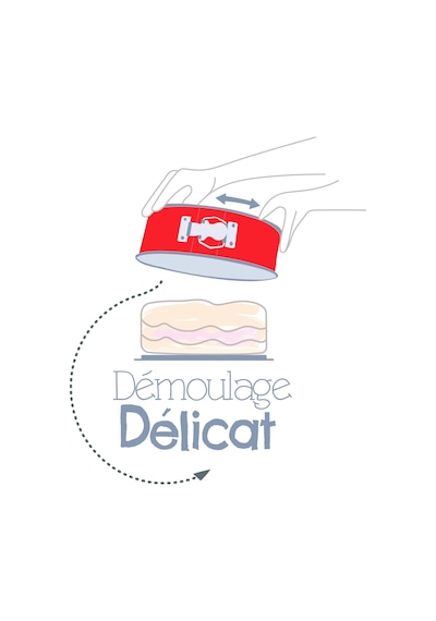 Tefal Delibake 25 Cm Savarin Kelepçeli Kek Kalıbı - 2100104740 Diğer