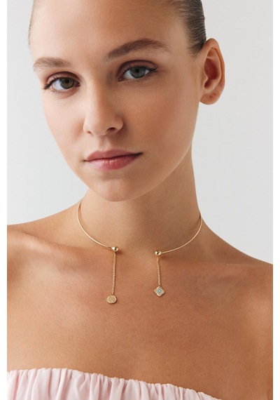 Maia Octa Sallantılı Tel Choker