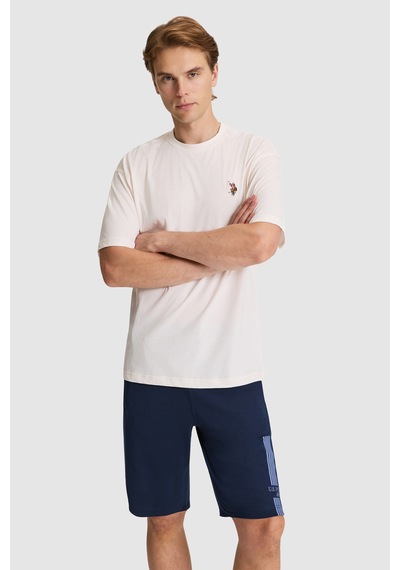 U.S. Polo Assn. U.s. Polo Assn. Erkek Krem Tişört Basic 50326993-vr071