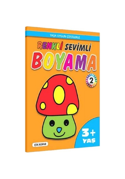 Renkli Sevimli Boyama -2 3+yaş