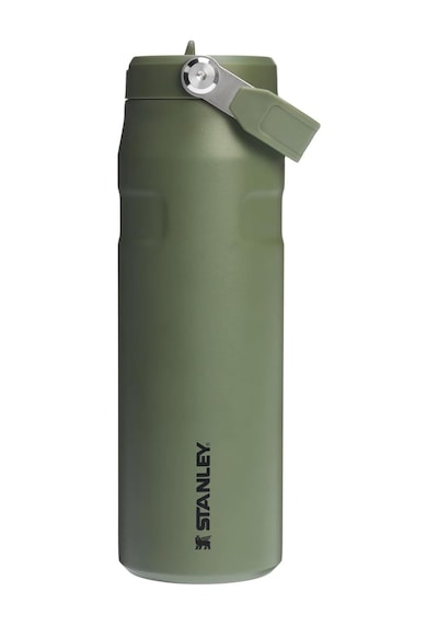Iceflow Aerolight Flip Straw 2.0 Pipetli Su Şişesi, Haki Dried Pine , 0.7 Litre Yeşil
