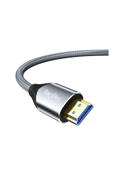 Veggieg 8k 60hz 4k 120hz 48 Gbps Hdr Arc Hdcp Örgülü Hdmı 2.1 Kablo 1.5 Metre