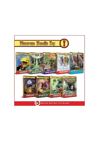 Maceranı Kendin Seç 9 Kitap Set