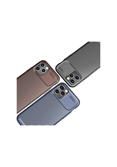 Apple Uyumlu iPhone 12 Pro Kılıf Zore Negro Silikon Kapak Siyah