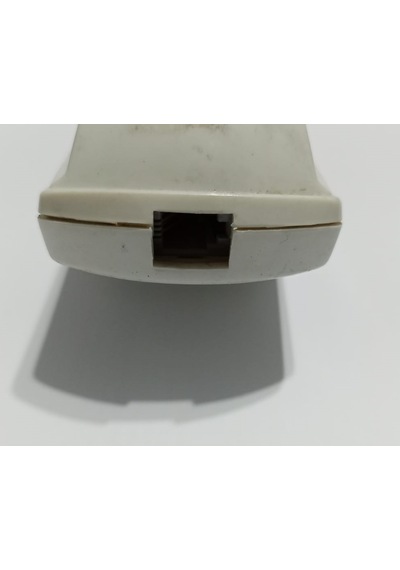 Masaüstü Telefon Ahizesi & RJ11 Spiral Kablo - Beyaz