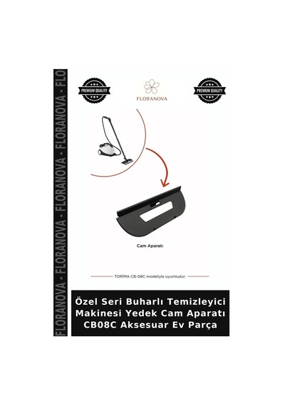 Özel Seri Buharlı Temizleyici Makinesi Yedek Cam Aparatı Cb08c Aksesuar Ev Parça