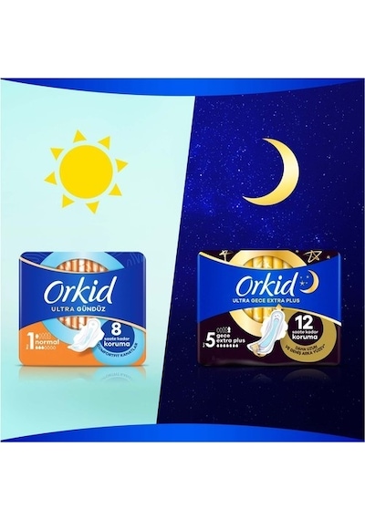 Orkid Ultra Gündüz Hijyenik Ped Normal 32'li