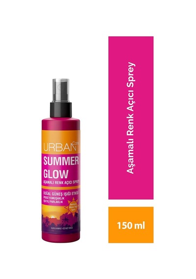 Urban Care Summer Glow Aşamalı Renk Açıcı Saç Spreyi 150 Ml- Vegan Sku: Smg8690010390943