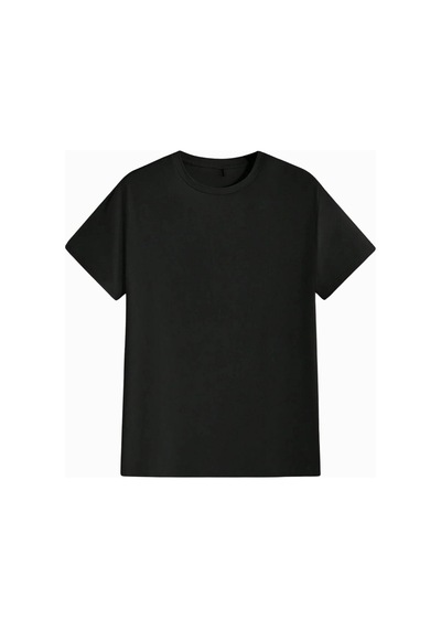 Kadın Bisiklet Yaka Regular Tshırt Spr24tsk30-03 Black