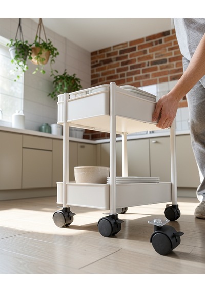 Kilitli Tekerlek Ayak 4 Cm 4 Adet Çok Renkli