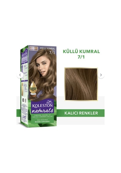 Koleston Naturals 7/1 Kumral Saç Boyası