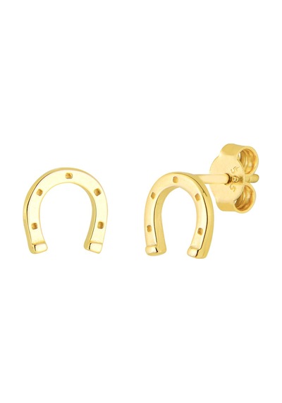 Goldkupe 14 Ayar Altın Nal Küpe 0,97 Gr-2120