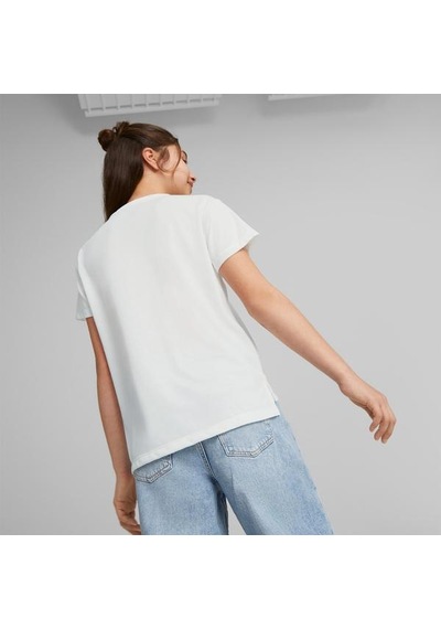 Puma Modern Sports Kız Çocuk Beyaz Tişört