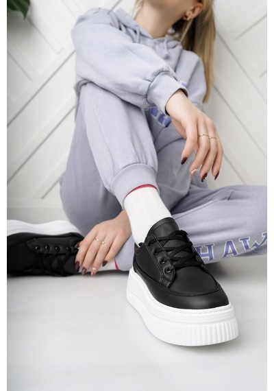 Nesilshoes Nesil Shoes Dvm 1010 Siyah Beyaz Kalın Taban Kadın Sneakers Siyah&beyaz Nesilshoes Nesil Shoes Dvm 1010 Siyah Beyaz Kalın Taban Kadın Sneakers Siyah&beyaz