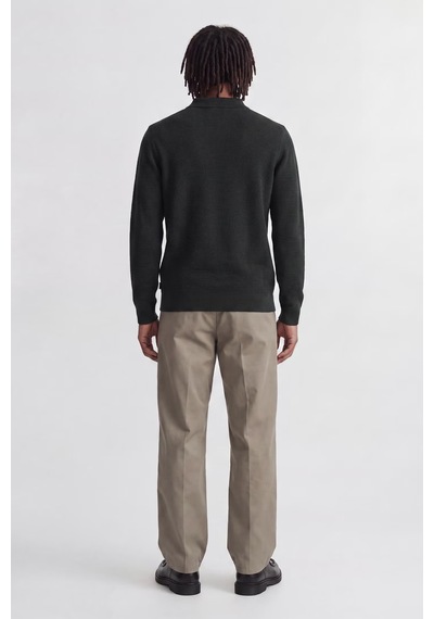 Jack & Jones Pamuklu Regular Fit Düğmeli Polo Yaka Kazak Erkek Polo Yaka Kazak 12299904 Kömür Jack & Jones Pamuklu Regular Fit Düğmeli Polo Yaka Kazak Erkek Polo Yaka Kazak 12299904 Kömür