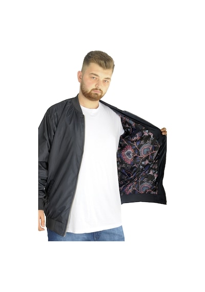 Mode Xl Erkek Kolej Mont Fermuarlı Jesica 22612 Lacivert 001