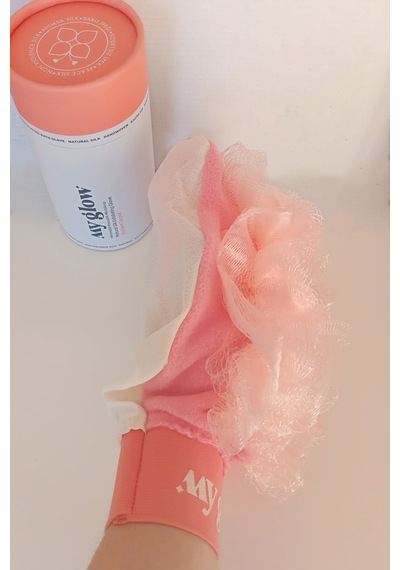 1 Adet Köpük Banyo Lifi Çift Taraflı Hamam Kesesi Peeling Eldiven