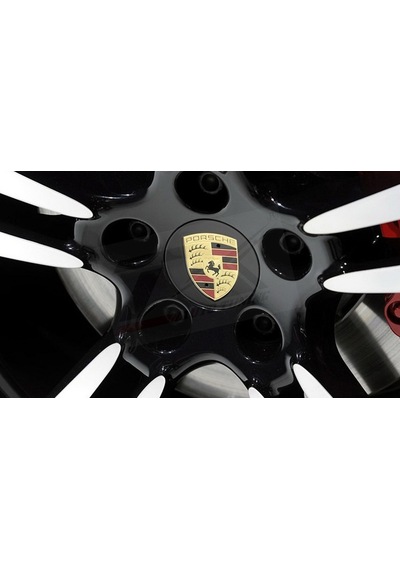 Porsche Jant Göbeği Kapak Seti 65Mm