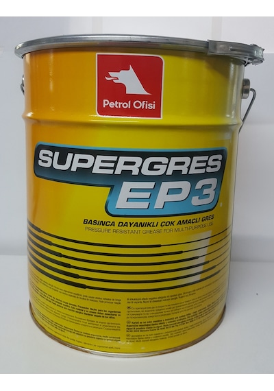 Petrol Ofisi Süper Gres Ep 3 Lityum Sabunlu Gres 15 KG