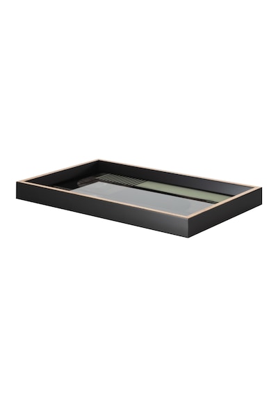 Mudo Home Terra Dekoratif Tepsi 25x40 Cm Kahverengi
