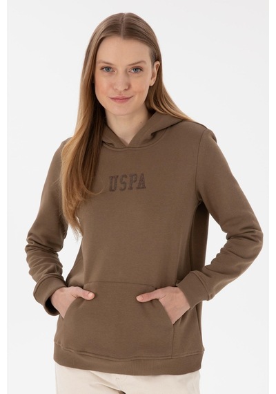 U.s. Polo Assn. Kadın Sweat 50289536-vr027 Haki