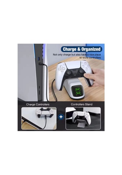 Ps5 Dualsense Şarj Istasyonu Playstation 5 Uyumlu Charging Station Standart