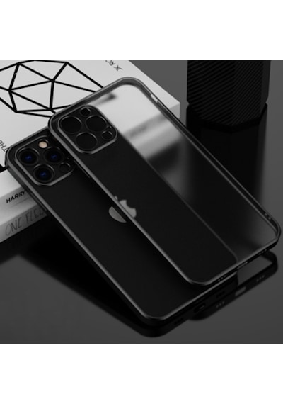 Apple Uyumlu iPhone 11 Pro Max 6.5Inç Renkli Kenar Seffaf Kilif Kamera Koruma 515730509