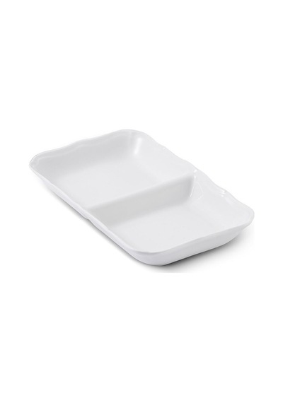 Aryıldız Voyage 2 Bölmeli Servis Tabağı 17cm Krem