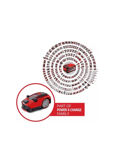 Einhell FREELEXO CAM PLUS 600 Robot Çim Biçme (Akü ve Şarj Hariç) - 3413975
