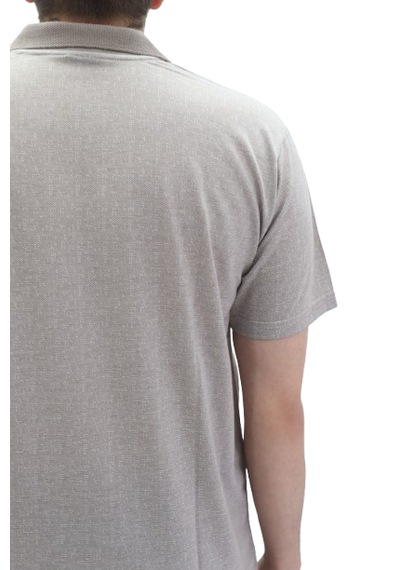 Santa Dmctekstil Erkek Jakarlı-003 Desenli Klasik Kesim Rahat Kalıp Tek Cepli Polo Yaka T-shirt Açık Kahverengi Santa Dmctekstil Erkek Jakarlı-003 Desenli Klasik Kesim Rahat Kalıp Tek Cepli Polo Yaka T-shirt Açık Kahverengi