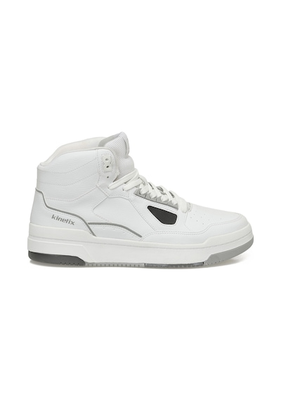 Kinetix Wıngton Pu Hı Beyaz Erkek High Sneaker Beyaz-grı