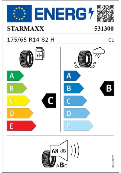 Starmaxx 175/65 R14 TL 82H Controlmax Yaz Lastiği 2026