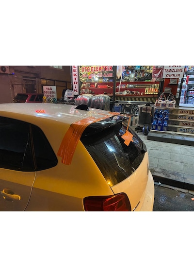 Vw Polo 6R Piano Black Spoiler 2010-2017 Spoyler Fiber