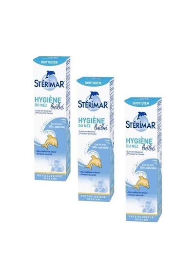 Sterimar Baby Deniz Suyu Burun Spreyi 100ml 3 Adet