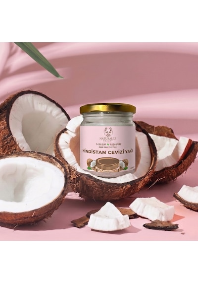 Hindistan Cevizi Yağı 210 Ml %100 Saf Soğuk Sıkım