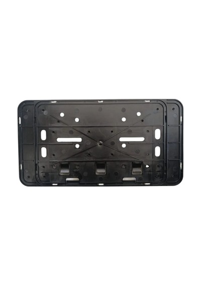 Trobus Dikdörtgen Plaka Altlığı Çerçeveli Plakalık 32x17 Cm 1 Adet Beyaz