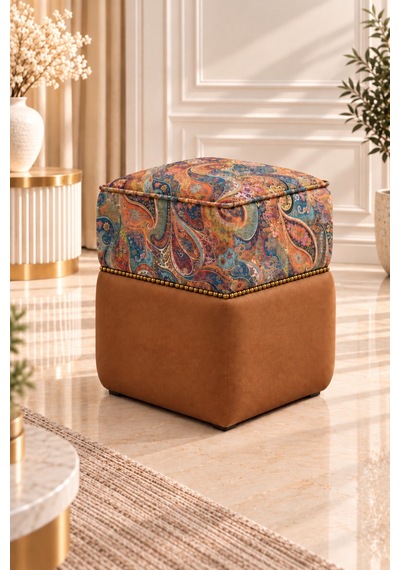 Şahzar Desenli Kare Puf 40x40x48 Cm, Dekoratif Koltuk Pufu, Lüks Paisley Desenli Puf, Gold Boncuk Detaylı Puf Turuncu Desenli - 936695820 Turuncu Desenli Şahzar Desenli Kare Puf 40x40x48 Cm, Dekoratif Koltuk Pufu, Lüks Paisley Desenli Puf, Gold Boncuk Detaylı Puf Turuncu Desenli - 936695820 Turuncu Desenli