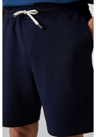 Air Jones Tommy Life Lacivert Pamuklu Kalın Yumuşak Dokulu Comfort Fit Basic Erkek Şort - 81274 Lacivert