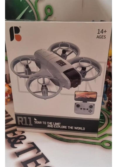 R11 Mini Drone Cift Bataryalı Elle Kontrollu Kulaklık Hediyeli