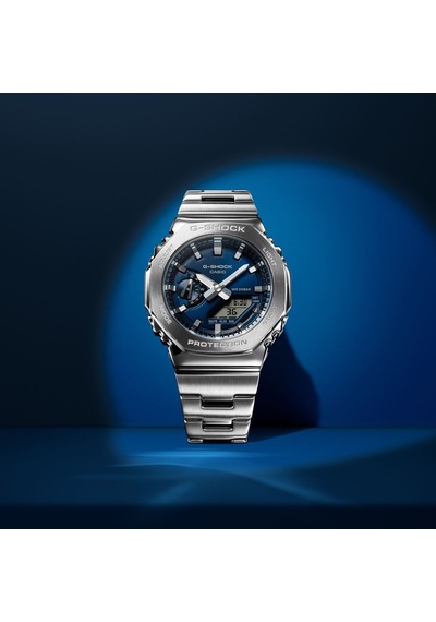 Casio Erkek Kol Saati Gm-2110d-2bdr Gümüş