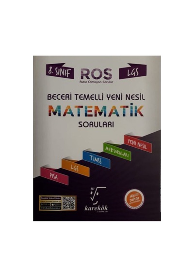 Karekök 8. Sınıf Lgs Beceri Temelli Yeni Nesil Matematik