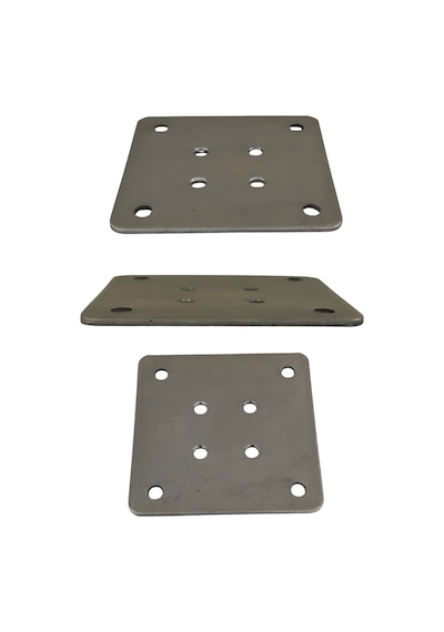 Cateksss 70x70 Ayak Sacı 2 Mm - 8 Li Paket Gri