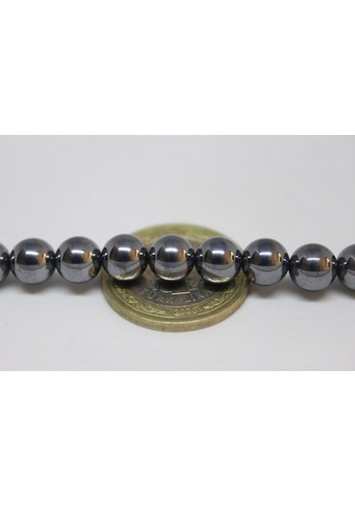 Bileklik Boy Terahertz Taşı Yarım Dizi 8mm 18cm Uzunluğundadır Çok Renkli