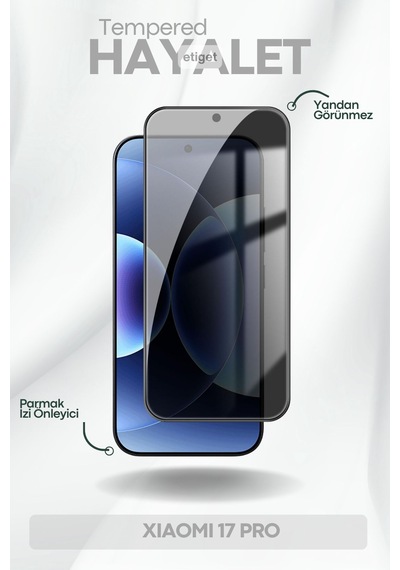 Xiaomi 17 Pro Hayalet Ekran Koruyucu 9h Temperli Cam Ultra Koruma