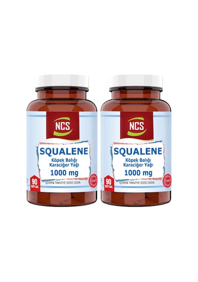 Squalene 1000 Mg Yumuşak Kapsül 2 Kutu 90 Softgel