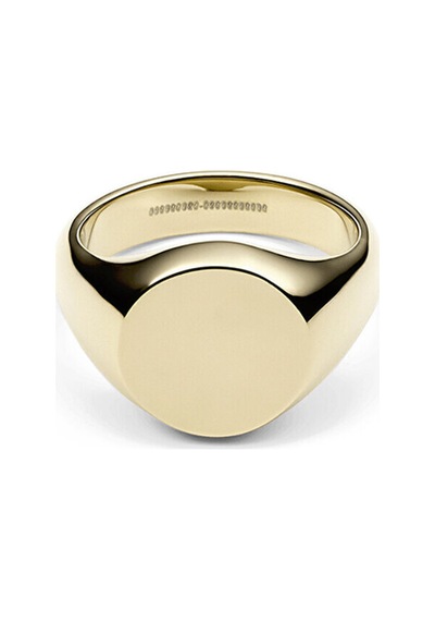 Classic Signet Ring Gold Altın
