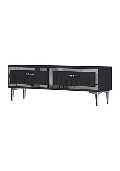 Tsa1204as Tuna Tv Sehpası Antrasit-silver 120cm Antrasit - Gümüş